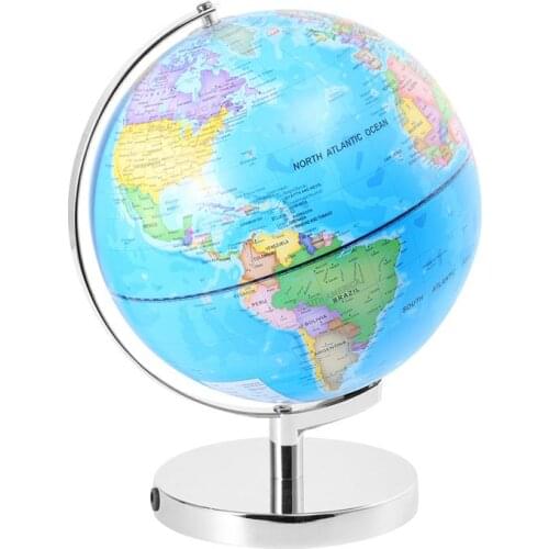 English Version Luminous Constellation District Globe Desktop Globe World Globe with Stand and USB Interface World Map Learning