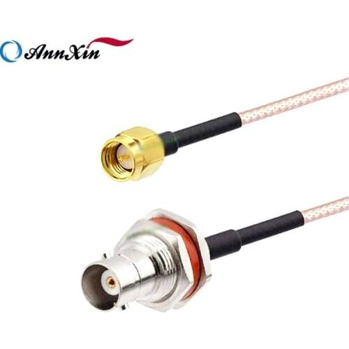 ANNXIN Original High Quality Communication Cable Can Accept Custom Coaxial RG316 Antenna Extension Cable SMA Male to Bnc Female