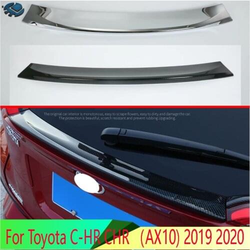 For Toyota C-HR CHR (AX10) 2019 2020 Car Accessories Side Rear Window Spoiler Cover Trim Molding Garnish Bezel Styling