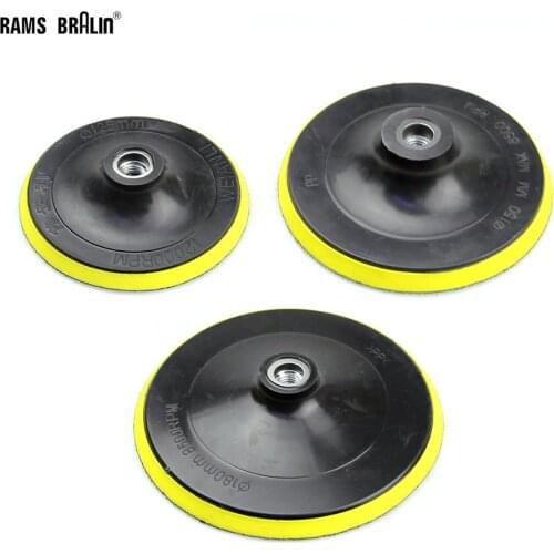 1 piece 5" - 7" M10/M14/M16 Sanding Pad Polishing Disk Holder for Polisher Sander