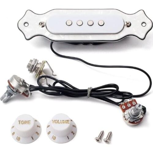 Guitar 500K Control Line Sound Hole Pickup For Cigar Box