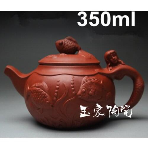 Chinese Porcelain Handmade Tea Pot 350ml Yixing Kung Fu Teapot Set Teapots Zisha Ceramic Sets Kettle Fast Post