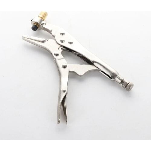 Air Conditioner Plier Refrigerant Recovery Tube Locking Plier Welding Hand Tool