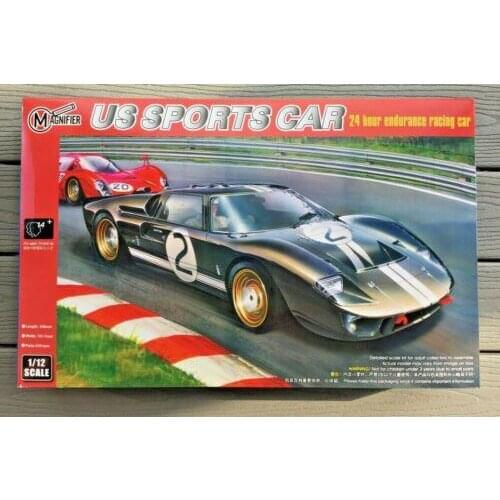 Trumpeter Model / MAGNIFIER 00019 1/12 GT 40 MK.II RACING CAR 24 HOUR LE-MANS model kit