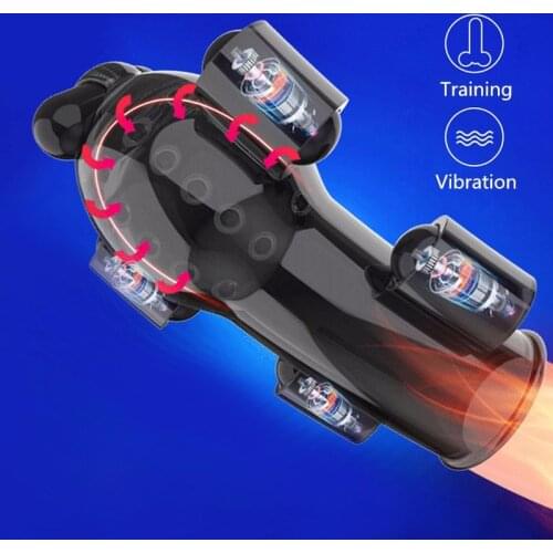 Sex Penis Pump Enlargement Glans Vibrator Sex Shop for Male Masturbator Silicone Penis Vacuum Pump Enlarger Glans Trainer Toys
