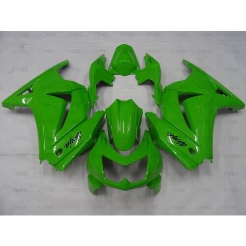 Abs Fairing for Ninja 250R 11 12 EX 250 Fairings 2009 EX250 Fairings 2008 - 2014 Green