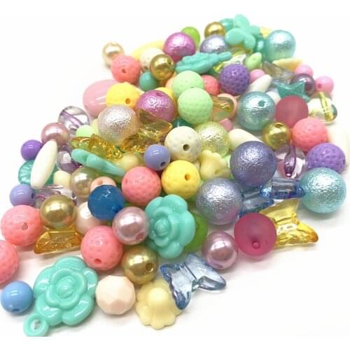 Wholesale New 20g Acrylic Beads mixing Beads Style for DIY Handmade Bracelet Jewelry Making Accessories#13