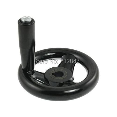 3.9" Diameter Hand Wheel w Revolving Handle for Milling Machine HandleWheel