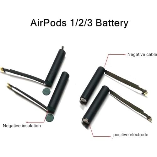 Replace Battery For AirPods 1st 2nd 3rd A1604 A1523 A1722 A2032 A2031 Replacement Bateria for Air Pods1/2/3