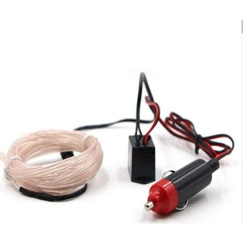 2m 5m LED lamp Neon Light Dance Party Decor Light Neon Flexible EL Wire Rope Tube Waterproof LED Strip Dance Light Car Stylin