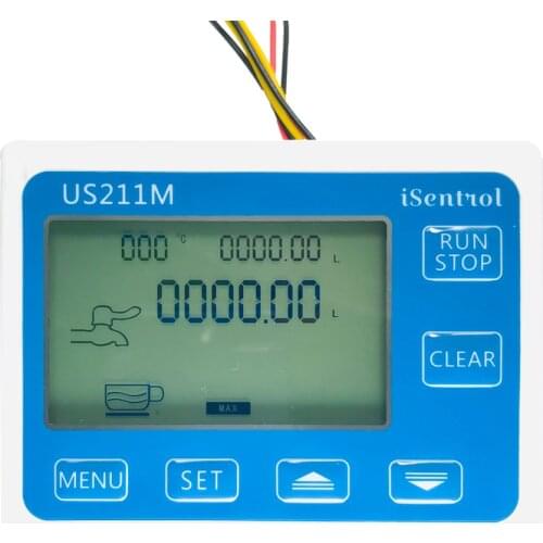 US211M Hall Water Flow Sensor Reader 24V Flow Reader Compatible with of all our hall effect water flow sensor