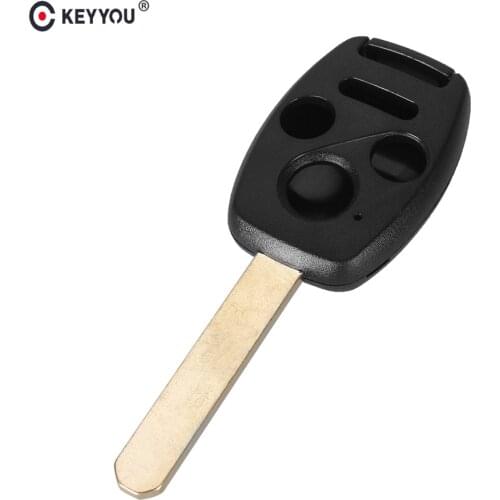 KEYYOU 10 pcs/lot 4 Buttons Replacement Car Remote Key Shell Case Fob For Honda Accord Ridgeline Civic Insight
