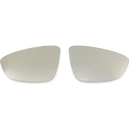 Wide Angle Left Right Heated Wing Rear Mirror Glass for VW Jetta Passat B7 CC Bora Bettle Scirocco 3C8857521 3C8857522