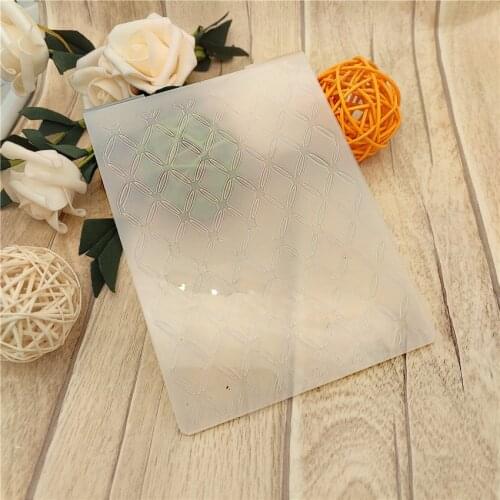 10.6*14.5CM Plastic Diamond Template Easter Wreath Craft Card Making Paper Card Album Wedding Decoration Embossing Folders