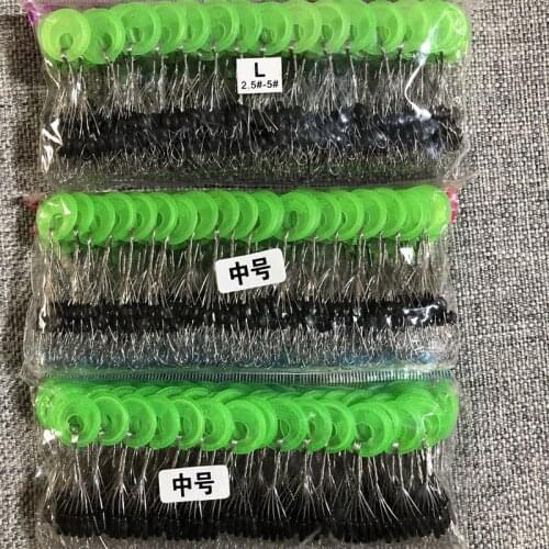100Set Rubber Space Beans Oval Stopper Fishing Bobber For Fly Fishing Accessories Spinner Bait Fish Sport Tool