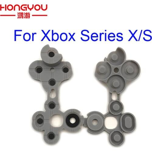 20pcs Original For Xbox Series X/S Console Conductive Rubber Button For XBOX ONE Series S/X Rubber D-pad Rubber Buttons