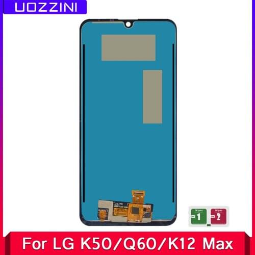 6.26" AAA+++ LCD For LG K50 Q60 K12 Max 2019 X525 X525BAW X525HA X525ZAW X520BMW LCD Display Touch Screen Digitizer Replacement