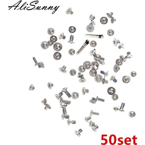 AliSunny 50set Full Screw Set for iPhone X 8 8Plus Complete Screws Inner Kits Replacement Parts