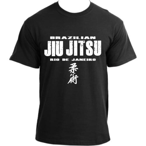 Brazilian Jiu Jitsu Rio de Janeiro MMA BJJ T-shirt Brand Men T Shirt Hipster Free Shipping