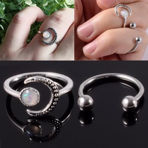 DreamLee Women's Silver Rings