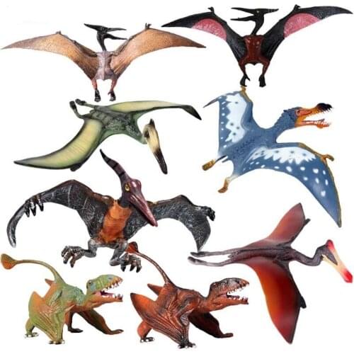 Dinosaur World Pterosaur Action Figures Simulated Animal Toy Model Kids Hand Puppet