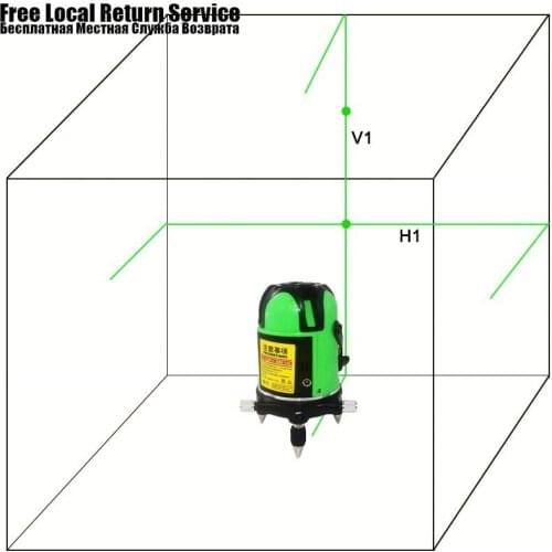 Line Laser Level 360 Rotary Auto Self Leveling Cheap New Mode 1V 1H Level Laser Tool