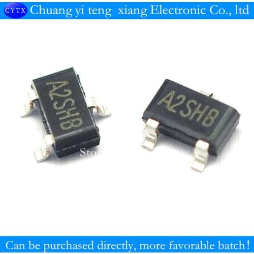 N channel field effect tube SI2302 A2SHB 2.5 A/v 20 SOT23 MOS tube (100PCS/lot)