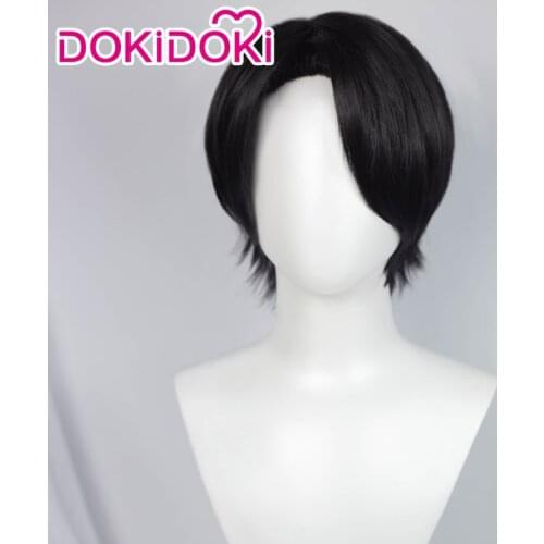 Dokidoki Anime Cosplay Jujutsu Kaisen Cosplay Yuta Okkotsu Wig Shingeki no kyojin Levi Ackerman Attack on Titan Men Wig