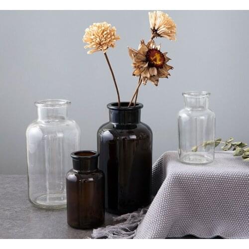 Стеклянные вазы для цветов PDQ China At AliExpress