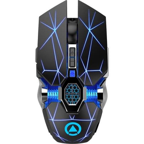 Rechargeable Gaming Mouse Wireless Silent Mouse Water Cooling Backlit Optical Ergonomic Mouse Gamer Desktop For PC Laptop Gamer