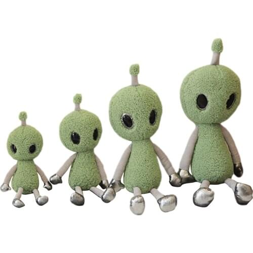 Alien Plush Doll Toy Cute Science Fiction Movie Figure Living Room Bedroom Decor Green Alien Plush Doll Toy Kids Gift