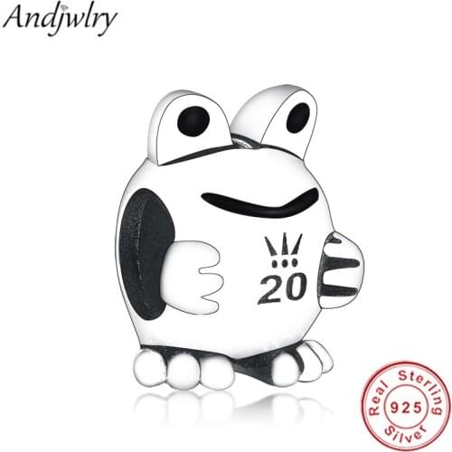 Fit Original Pandora Charms Bracelet 925 Sterling Silver 2020 Limited Edition Frog Charm Beads DIY Jewelry Women Berloque