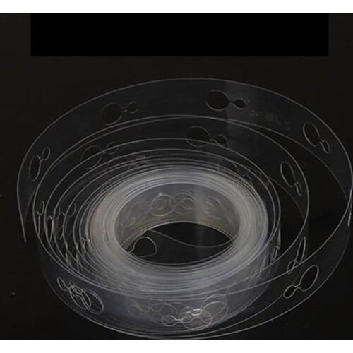 Transparent Balloon Chain 5 M Balloon Fixed Tool Wedding Birthday Balloon Buckle Background Wall Decoration Chain String