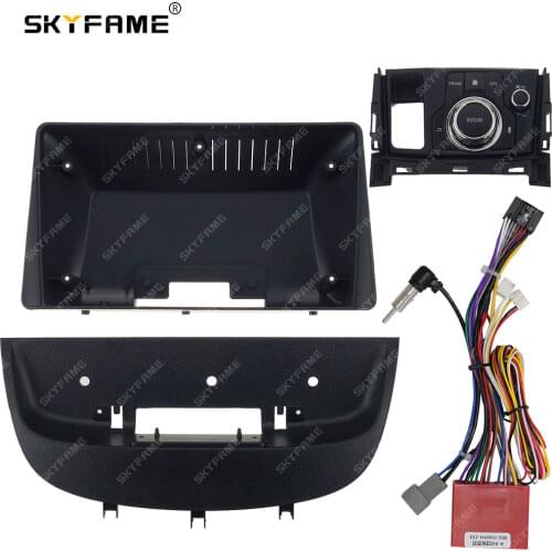 SKYFAME Car Frame Cable For MAZDA CX-4 2016+ Screen Dask Kit Fascia Frame