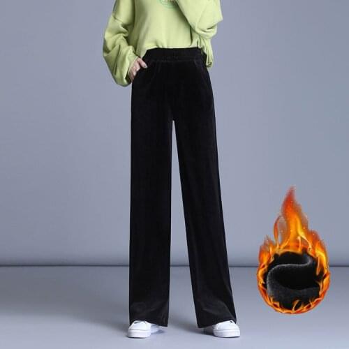 Женские бархатные брюки Yunyiwa China At AliExpress