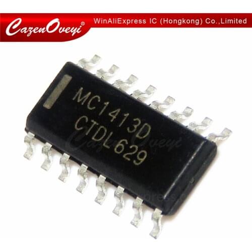 10pcs/lot MC1413BDG MC1413DG MC1413BD MC1413 SOP-16 Driver Receiver Transceiver new original In Stock
