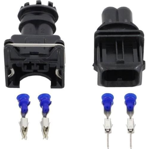 AMP 2 pin Waterproof Female And Male Connector With Pins And Seal DJ7021B-3.5-11/21 2P