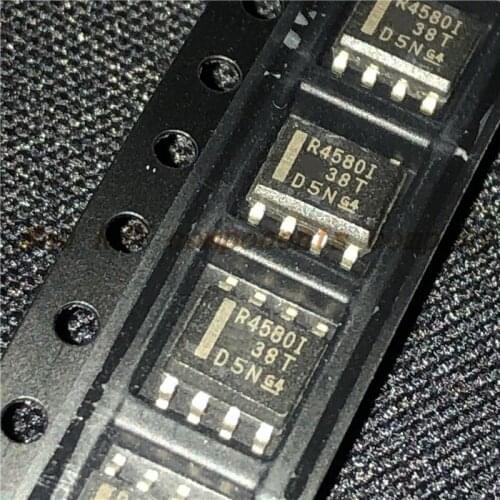 5PCS/LOT RC4580IDR R4580I R45801 SOP-8 Audio amplifier