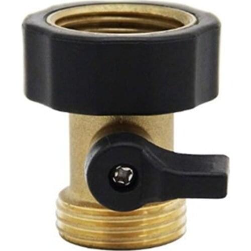 All-metal joint, high-pressure copper joint, ball valve joint, American standard straight-way valve garden hose connector