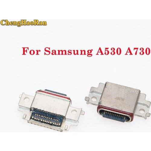 ChengHaoRan For Samsung Galaxy A8 2018 A530 A730 A820 Connector Charger Charging Dock USB Port Socket Plug Replacement Parts