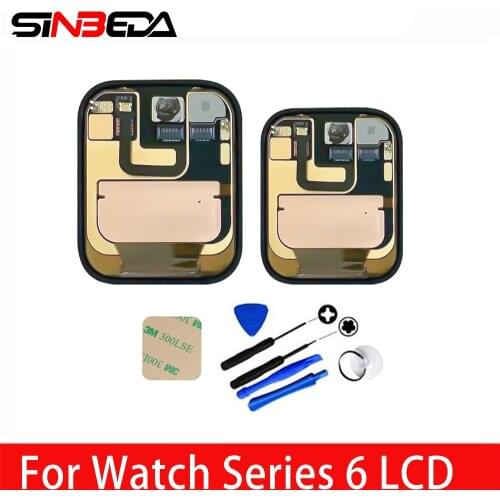 Original For Apple Watch Series 6 LCD Display Touch Screen Digitizer Assembly For Watch Series 6 LCD Pantalla 40mm/44mm