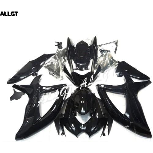 ABS Glossy Black Fairing kit Bodywork for SUZUKI GSXR 600/750 2008 2009 2010 NEW
