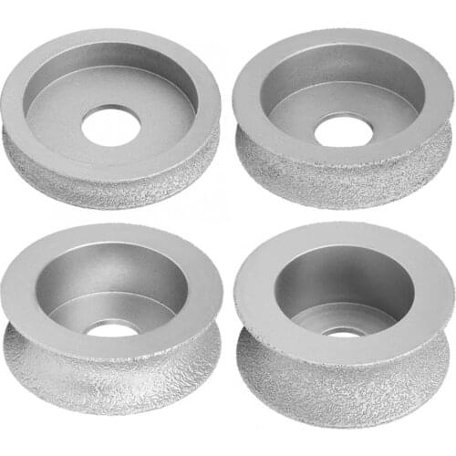 7.3cm Brazed Diamond Grinding Wheel 1.0/1.5/2.0/2.5cm Height Concave Abrasive Wheel For Stone Ceramic Marble Granite Concrete