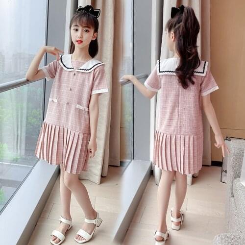 Summer Short-sleeved Tube Top Princess Dress Bridesmaid Dresses Toddler Girl Summer Clothes 2021 Baby Girl Clothing