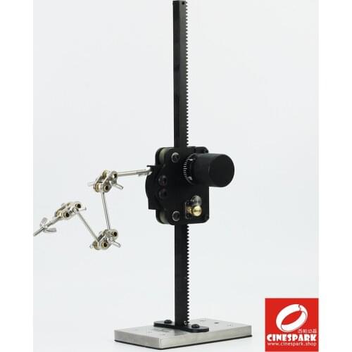 Upgraded WR-300 linear winder rig armature character support system for stop motion animation