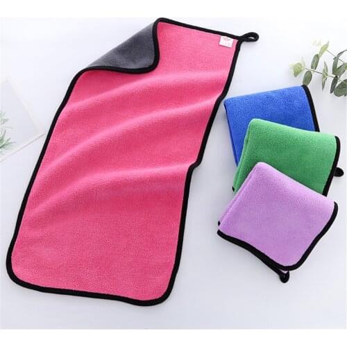 Car Soft Coral Fleece Wash Microfiber Towel Car Cleaning Drying Cloth Car Care Cloth Detailing Auto WashTowel Never Scrat