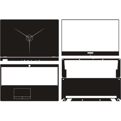Carbon fiber Leather Laptop Sticker Decal Skin Cover Protector for Lenovo Legion Y7000 15.6"