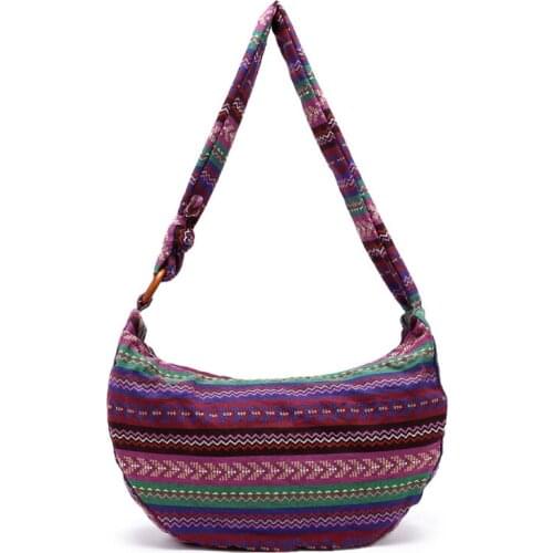 New Women Vintage Ethnic Shoulder Bag Crossbody Boho Hippie Tote Messenger Bags