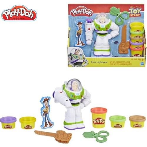 Hasbro Play Doh Disney Toy Story Buzz Lightyear Dough Play Set Toy Anti Stres Plasticine for Children Educational Clay Non Toxic