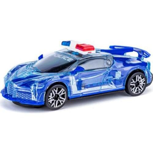 LED Light Police Car Toys Plastic Kids Educational Toys Racing Cars Boys Musical Electric Sports Car Model Toys